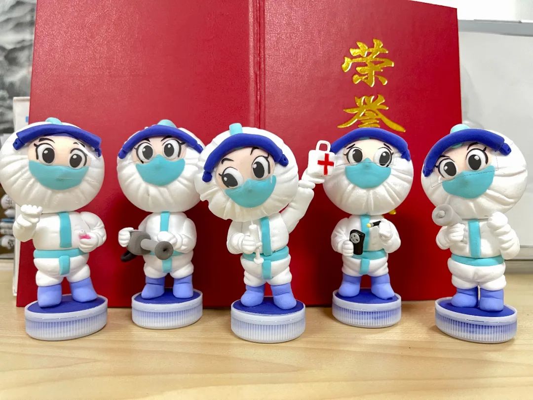 “大白”手办送给一线“大白”