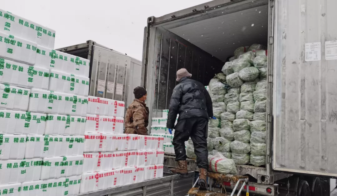 雪天量足价稳！北京新发地市场蔬菜上市量创正月新高