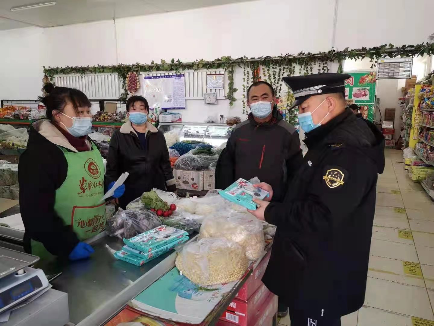 新城子镇持续做好元宵节期间安全保障工作