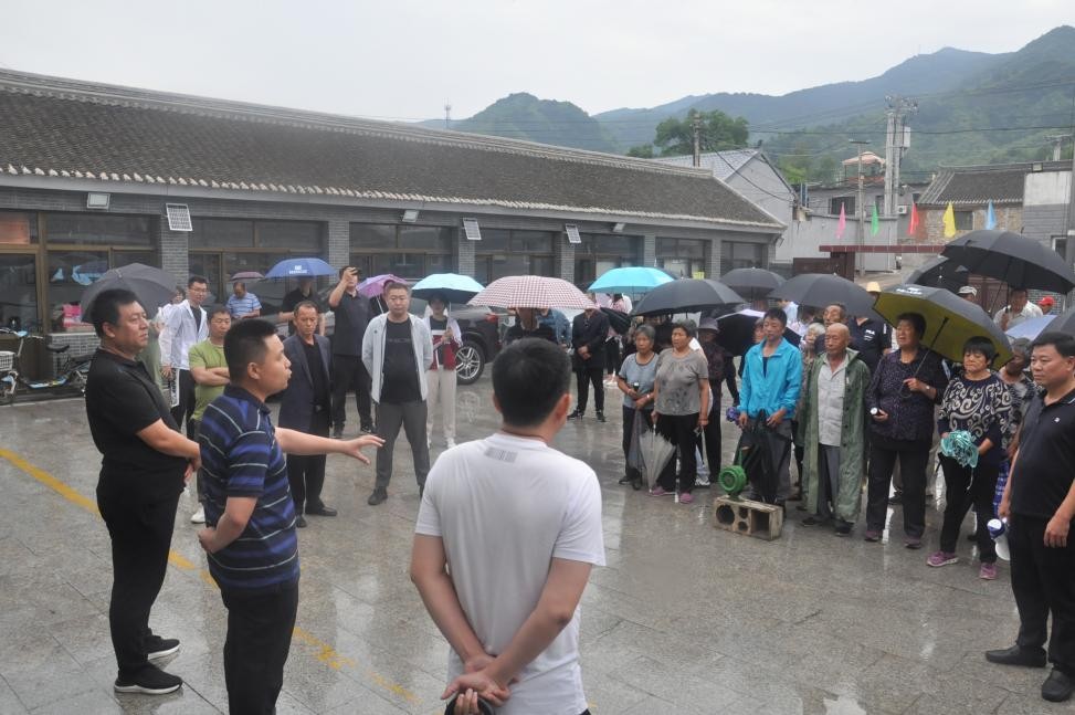 密云区新城子镇积极开展汛期避险转移专项演练