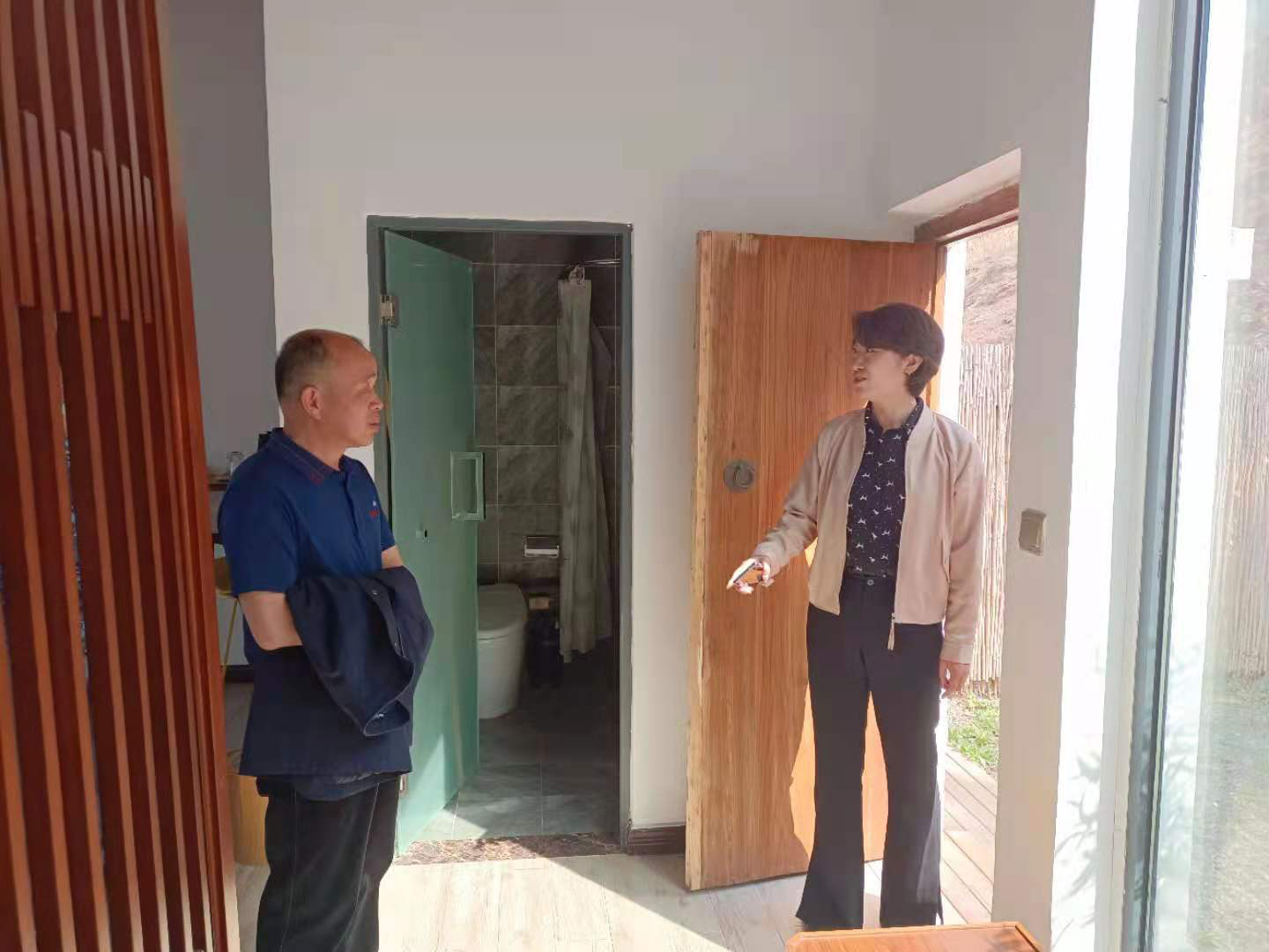 密云区新城子镇开展“五一”节期间安全生产检查