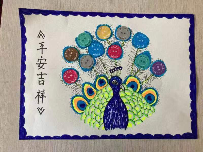 顺义娃将核酸检测贴纸巧变“艺术品”，致敬战“疫”一线工作者