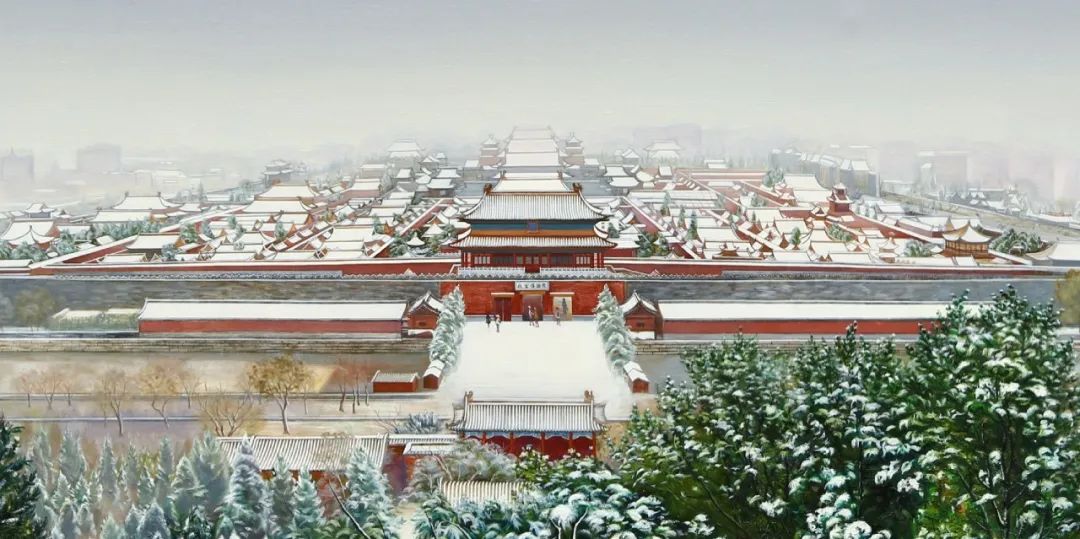 绝美！画中探访中轴线上的中心——故宫