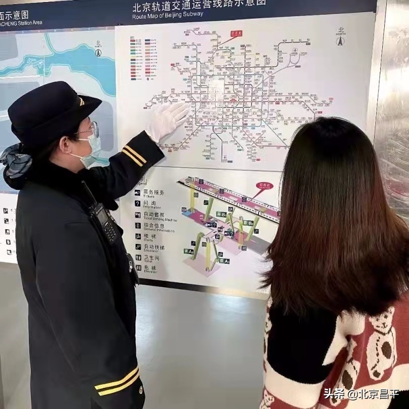 文明乘梯，安全同行！地铁昌平线西二旗站区不断优化服务质量