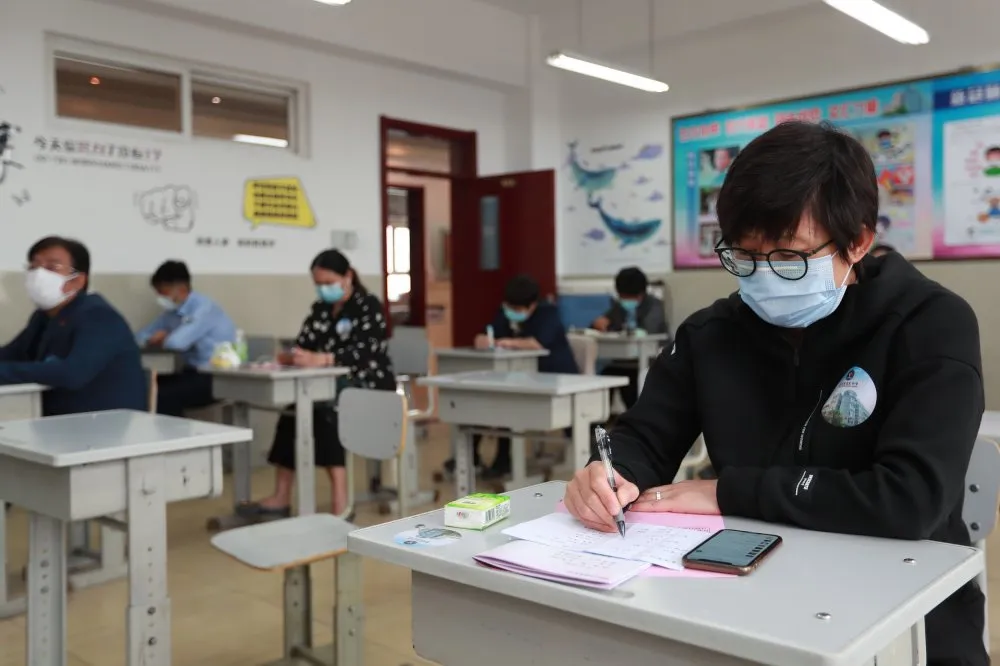 东城区举办初三年级开学准备工作全流程演练