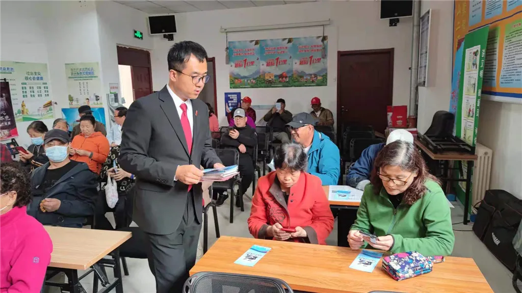 助您安居！小区来了普法宣传服务队