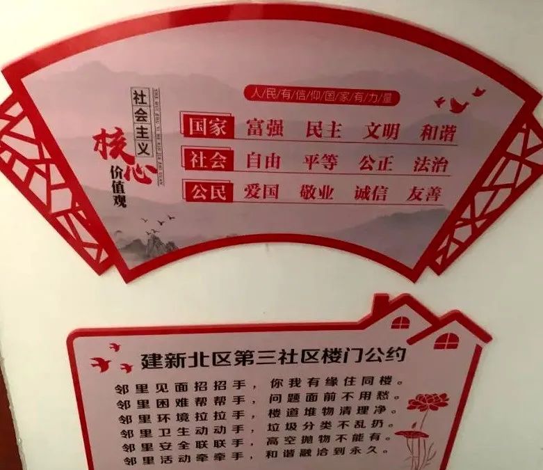 胜利街道：创城齐参与，楼门“靓”起来！