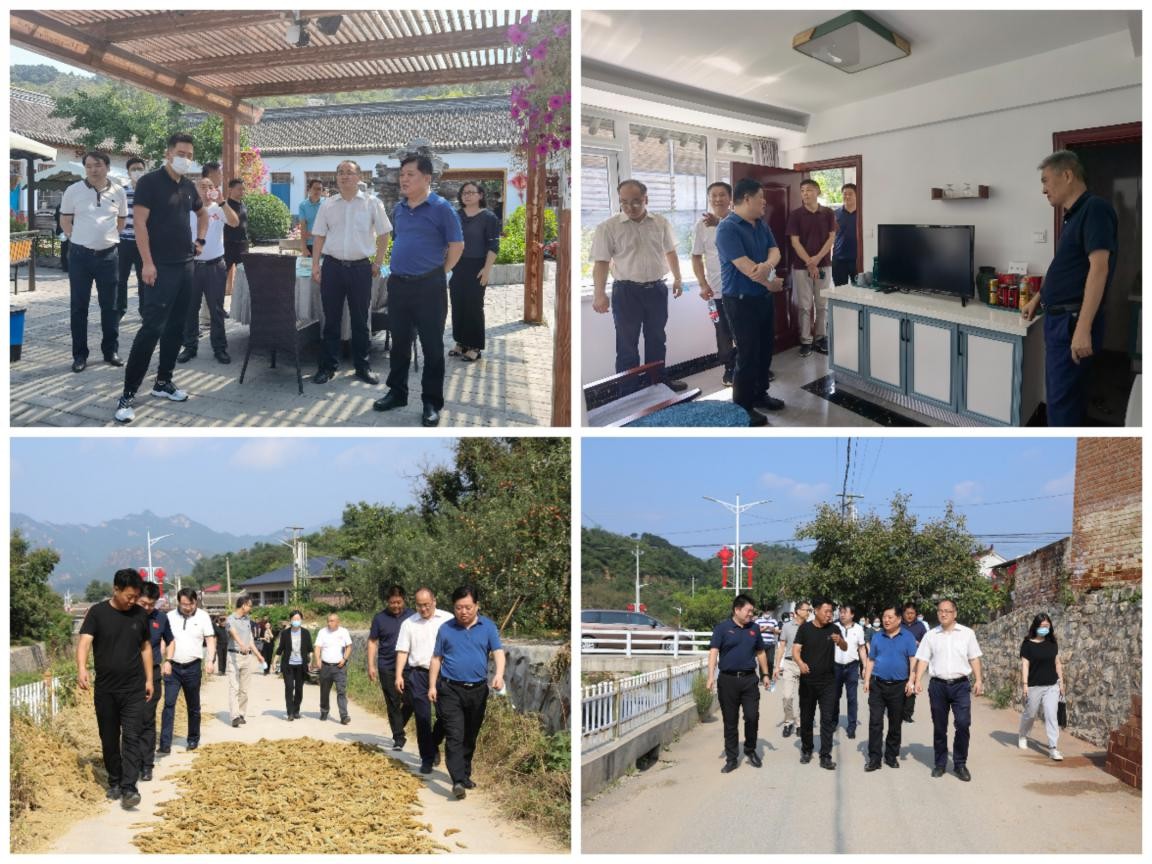 首发集团到密云区大城子镇集体经济薄弱村调研
