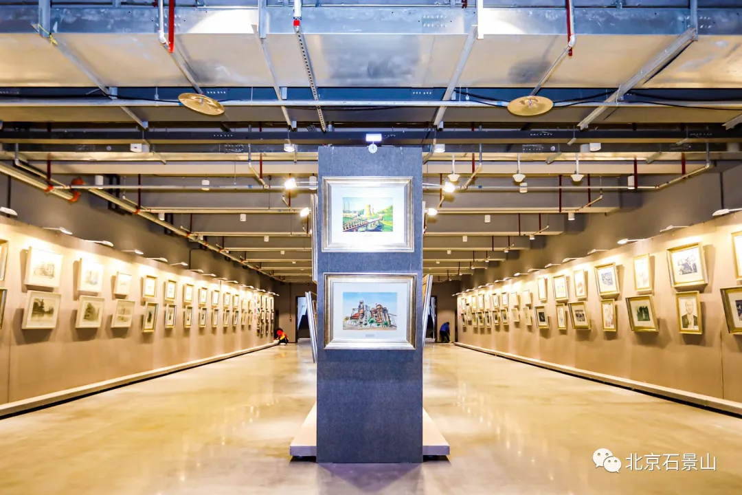 倒计时100天！百余幅学生画作 绘出新首钢新冬奥