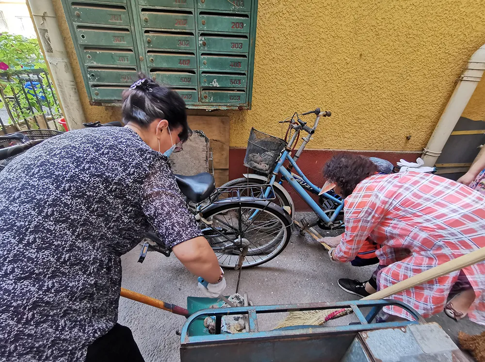 周末卫生日的“东城瞬间”