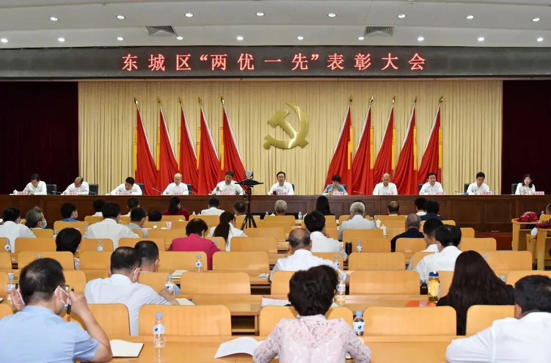 东城区召开“两优一先”表彰大会