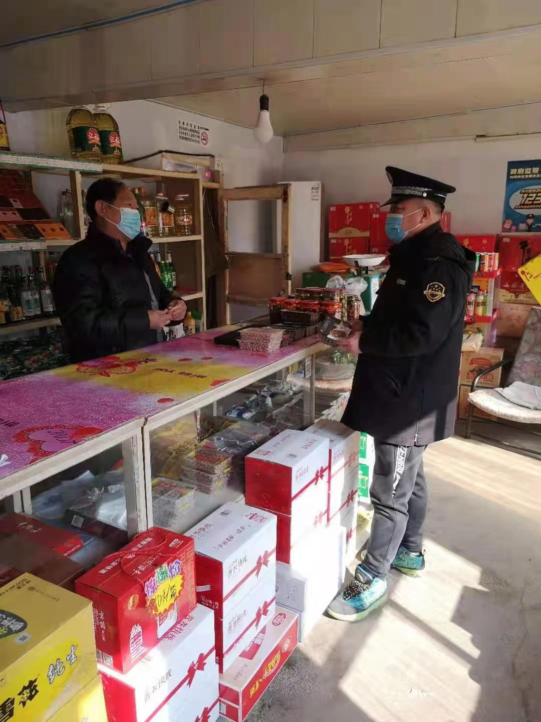 新城子镇持续做好元宵节期间安全保障工作