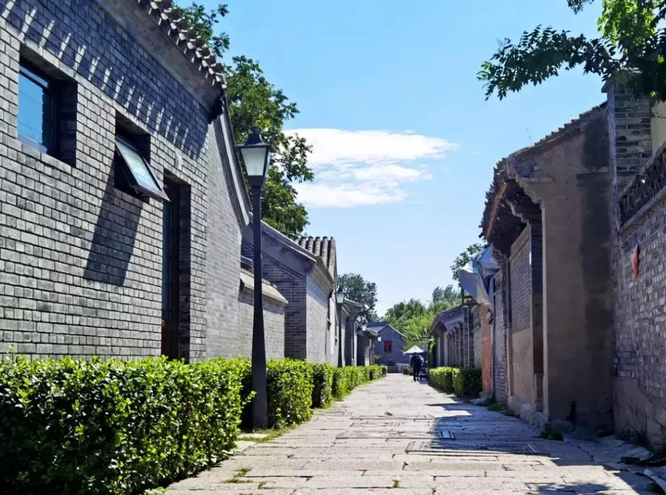 采风前门三里河，小画家画出背街小巷新风貌