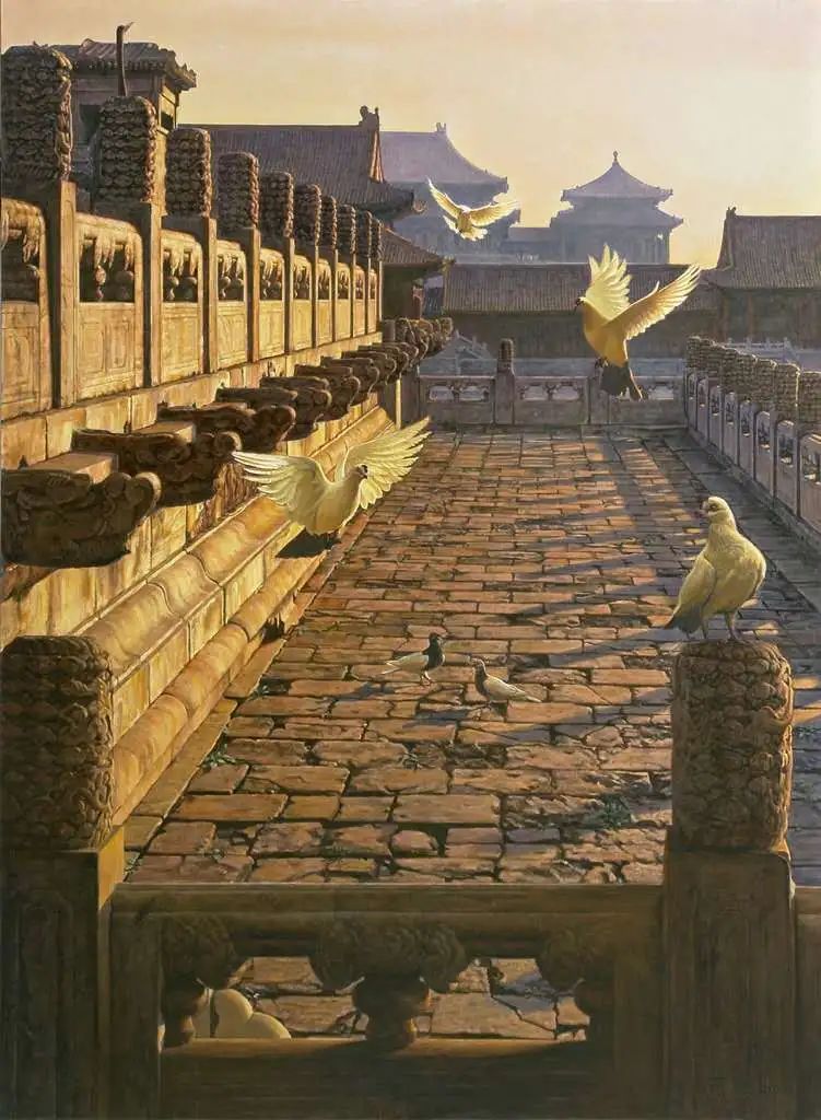 绝美！画中探访中轴线上的中心——故宫