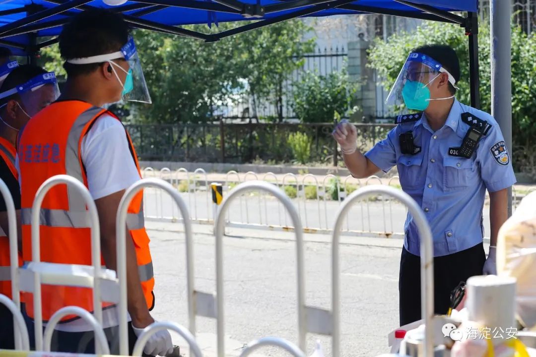 直击！海淀公安一线战“疫”记