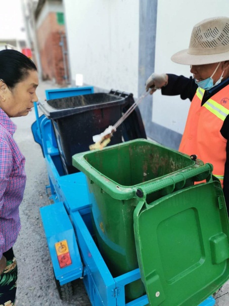 密云区穆家峪镇村联动扎实推进垃圾分类工作