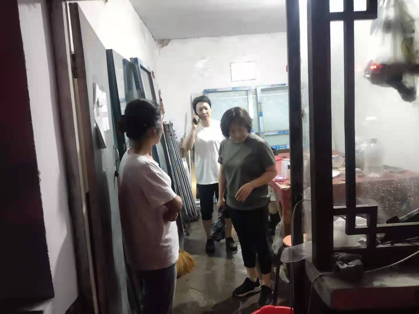 密云区不老屯镇再迎强降雨 干群齐心保平安