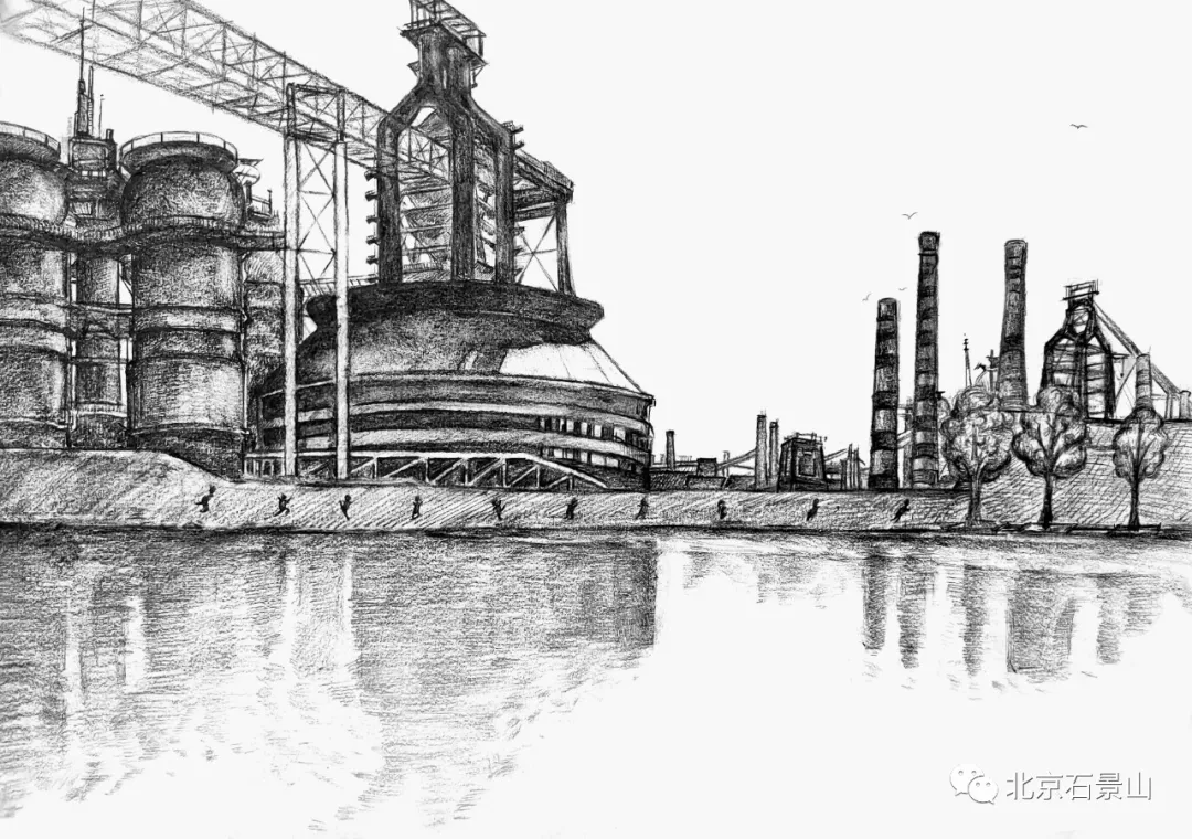 倒计时100天！百余幅学生画作 绘出新首钢新冬奥