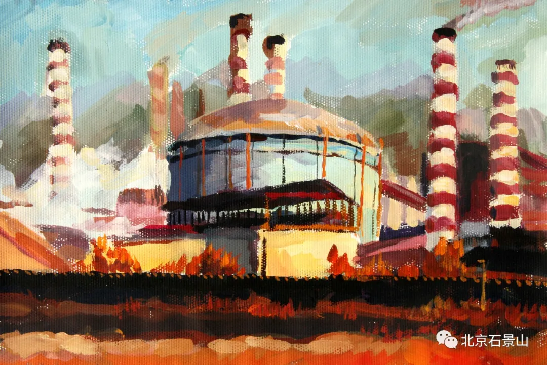 倒计时100天！百余幅学生画作 绘出新首钢新冬奥