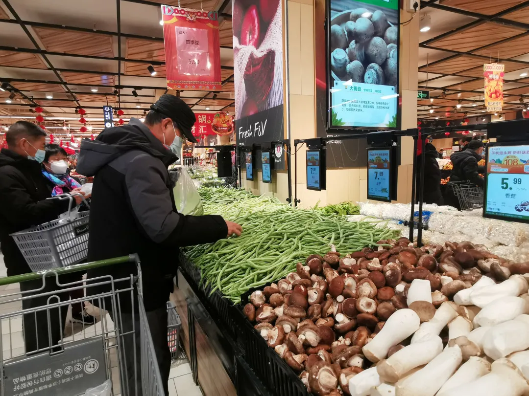 春节将至 石景山区市场货足、质优、价稳
