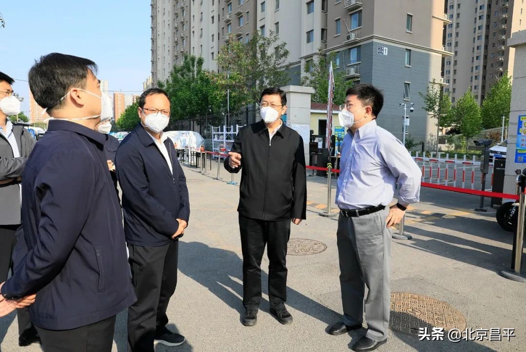 甘靖中带队检查指导疫情防控工作