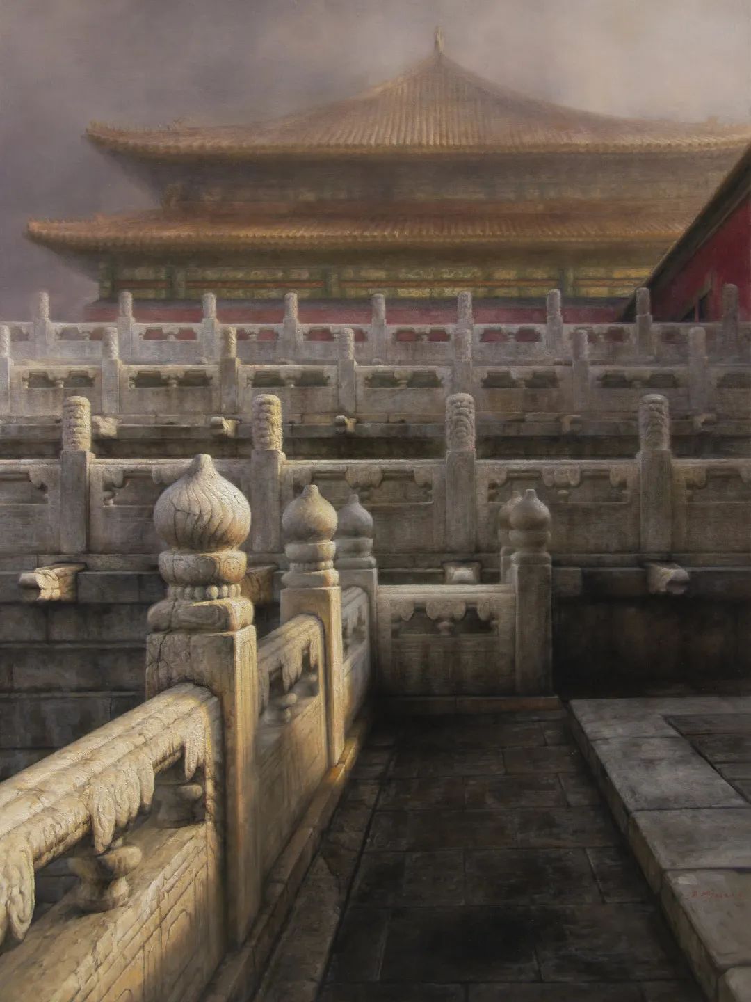 绝美！画中探访中轴线上的中心——故宫