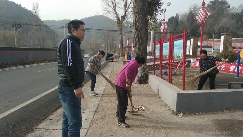 密云区新城子镇开展周末卫生日活动