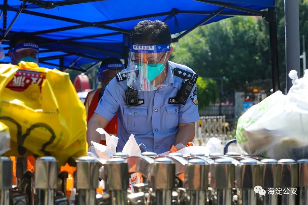 直击！海淀公安一线战“疫”记