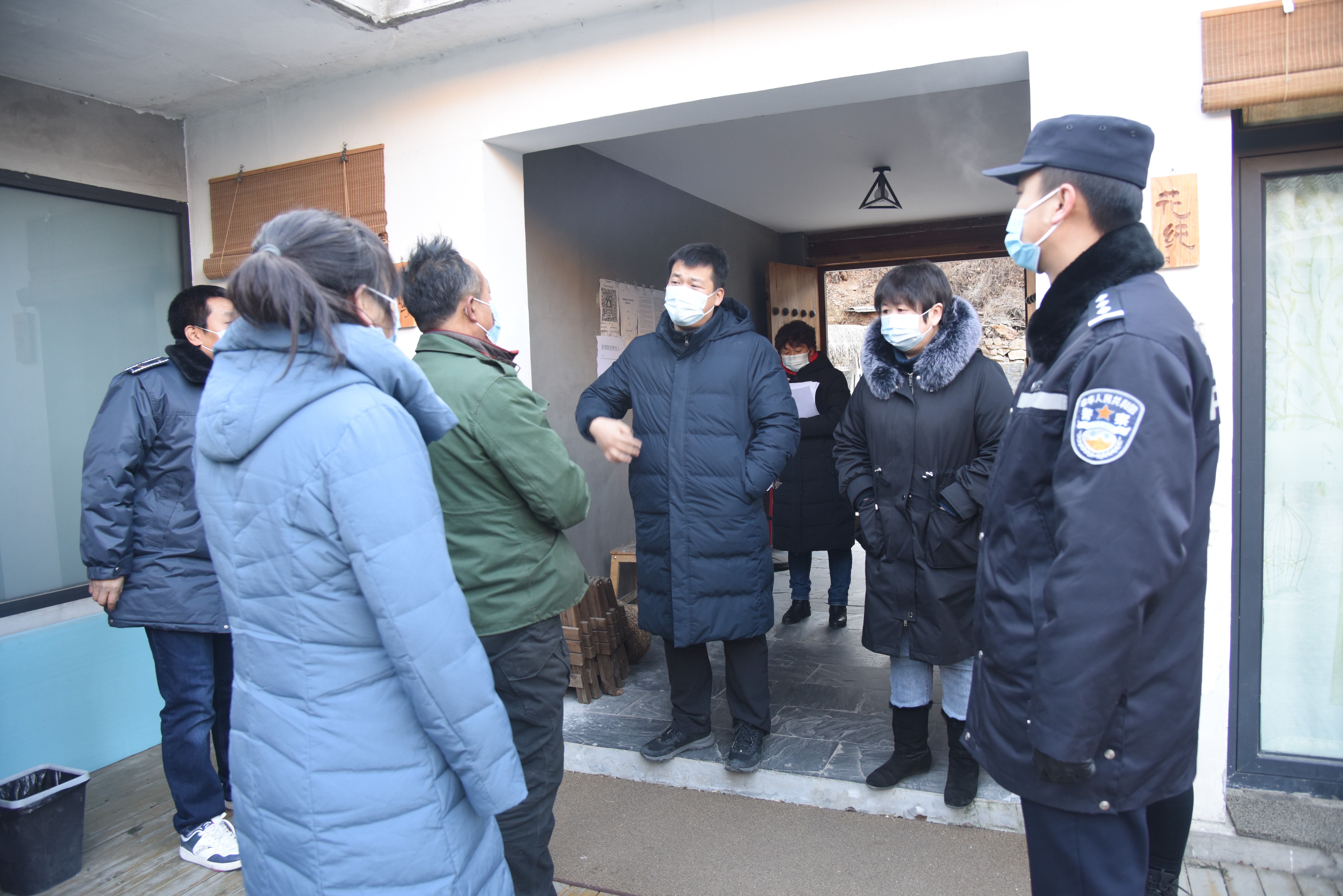 密云区不老屯镇开展民俗户安全大检查