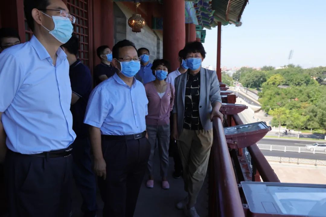 区委书记孙新军调研中轴线申遗工作