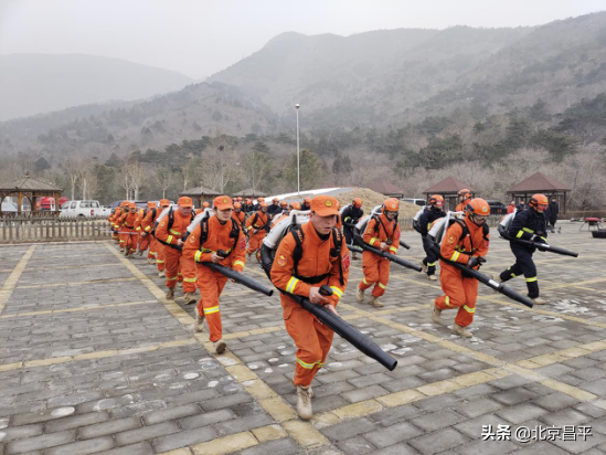 昌平“防风险、保平安、迎冬奥”森林灭火综合实战演练圆满完成！