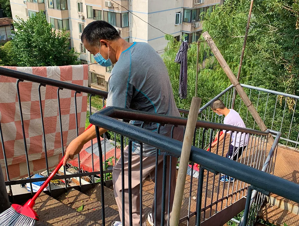 周末卫生日的“东城瞬间”