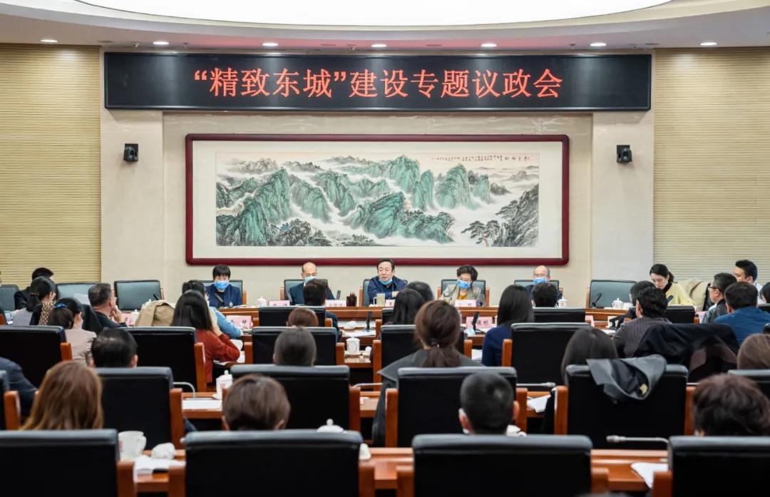 东城区召开“精致东城”建设专题议政会