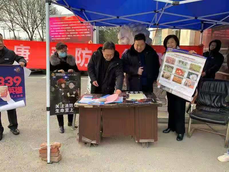 密云区河南寨镇开展禁毒联合宣传活动