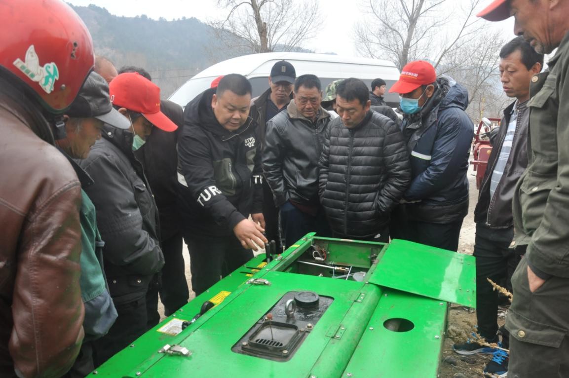 新城子镇启动果园废弃物治理项目