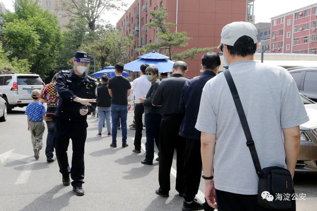 直击！海淀公安一线战“疫”记