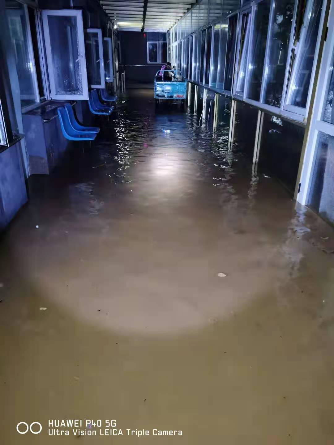 密云区不老屯镇再迎强降雨 干群齐心保平安