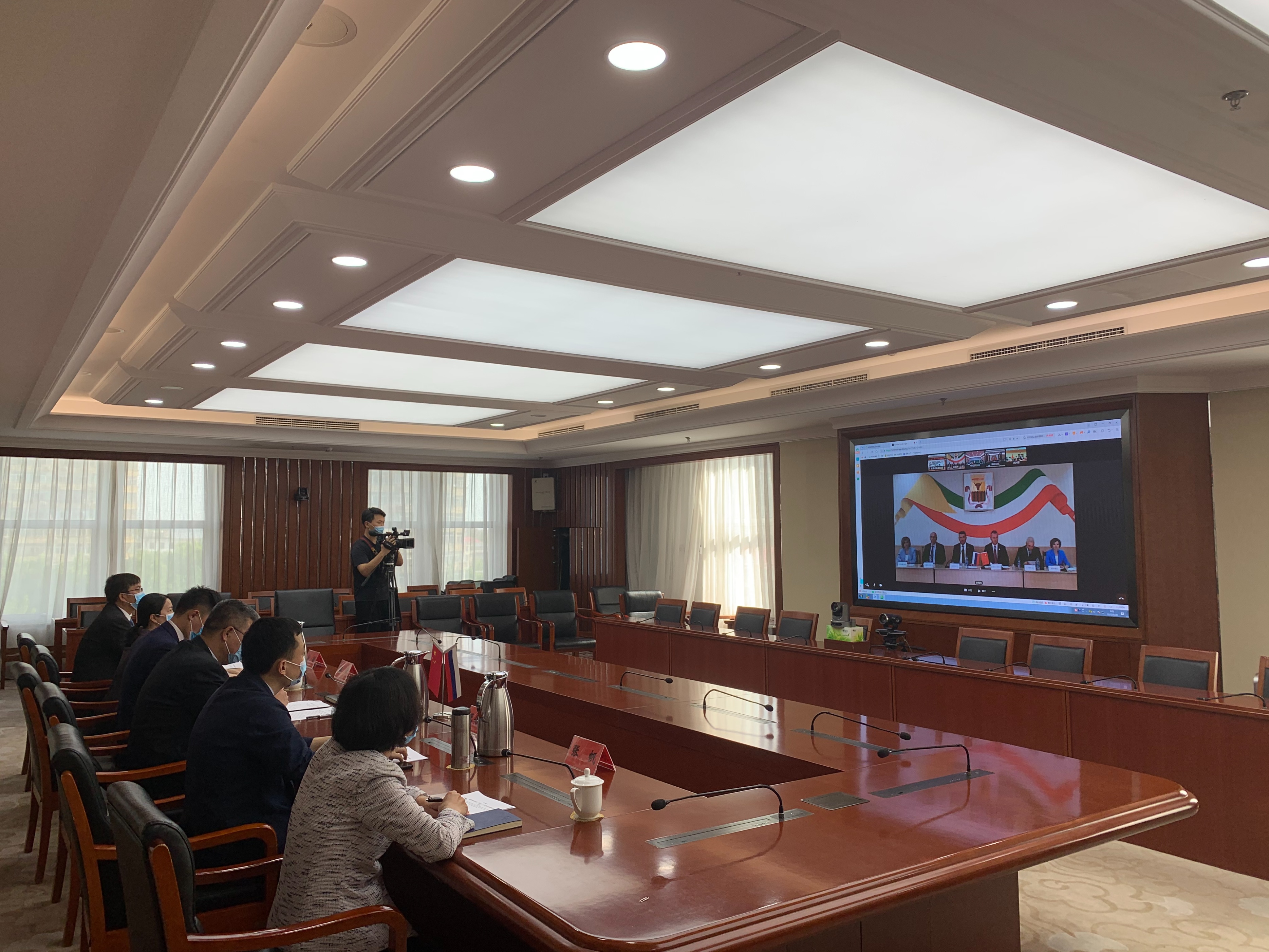 石景山区“云连线”俄罗斯赤塔市 持续深化国际友城友好交往