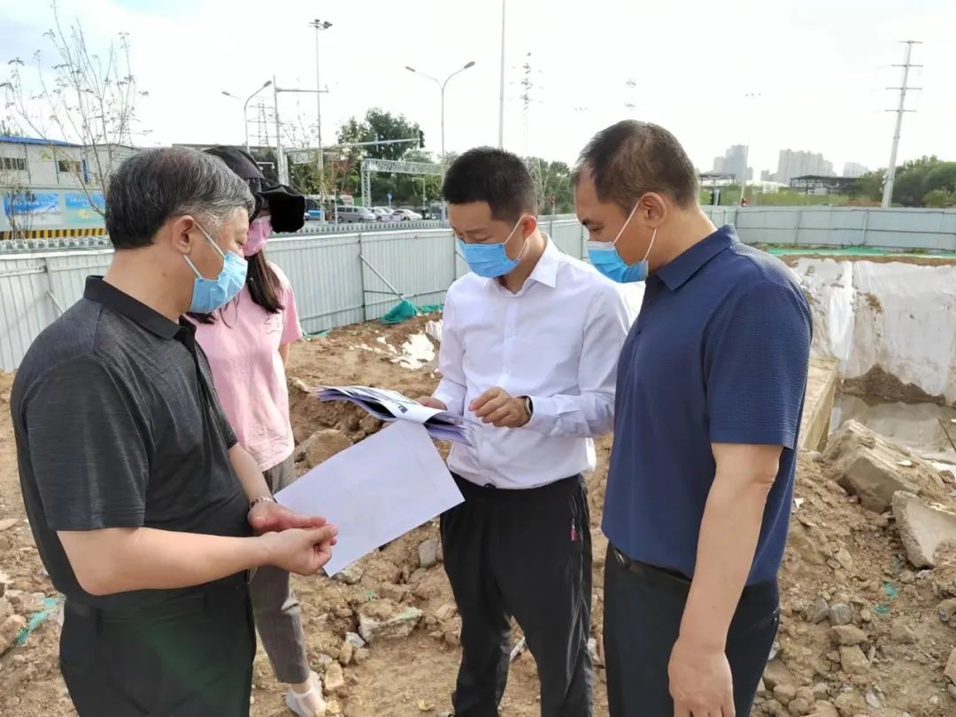 石景山区领导实地检查防汛工作