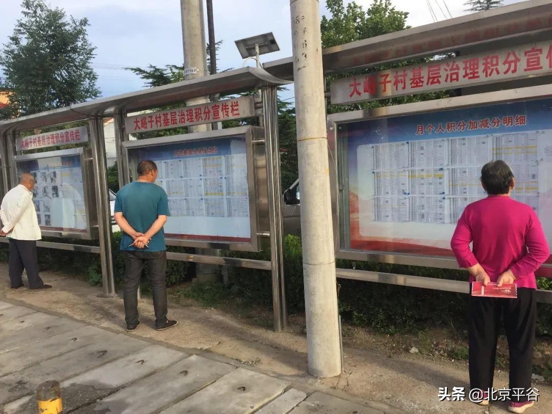 平谷大华山镇：强化“双基”建设 探索基层治理积分制管理模式