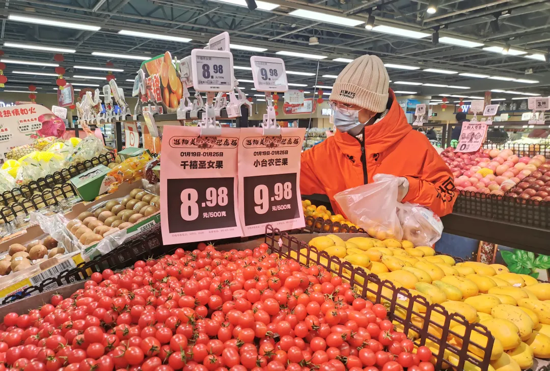 春节将至 石景山区市场货足、质优、价稳