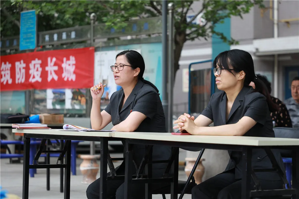 助您安居！小区来了普法宣传服务队