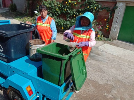 密云区穆家峪镇村联动扎实推进垃圾分类工作