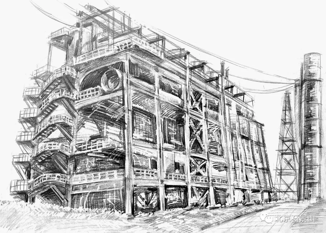 倒计时100天！百余幅学生画作 绘出新首钢新冬奥