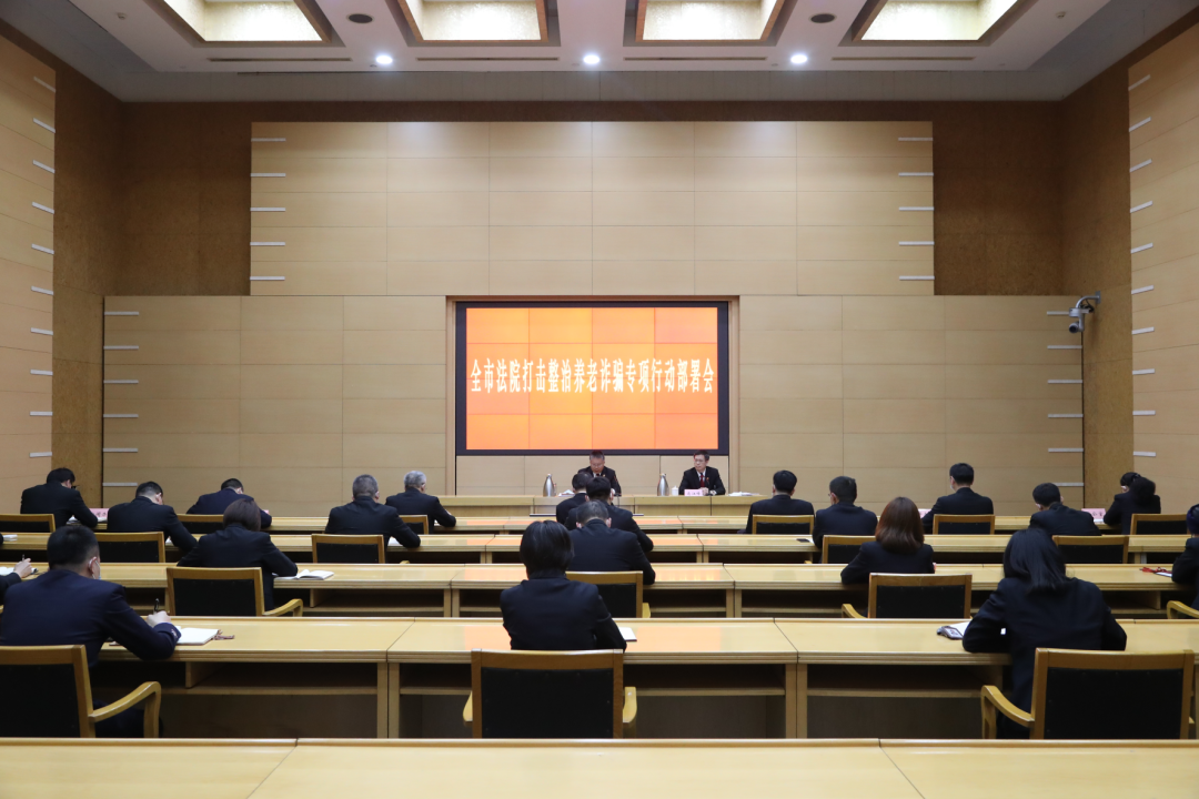 北京市政法系统扎实推进打击整治养老诈骗专项行动