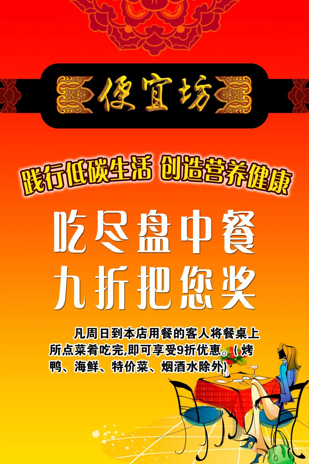 文明风景线 | 杜绝“舌尖上的浪费” 将“光盘行动”进行到底