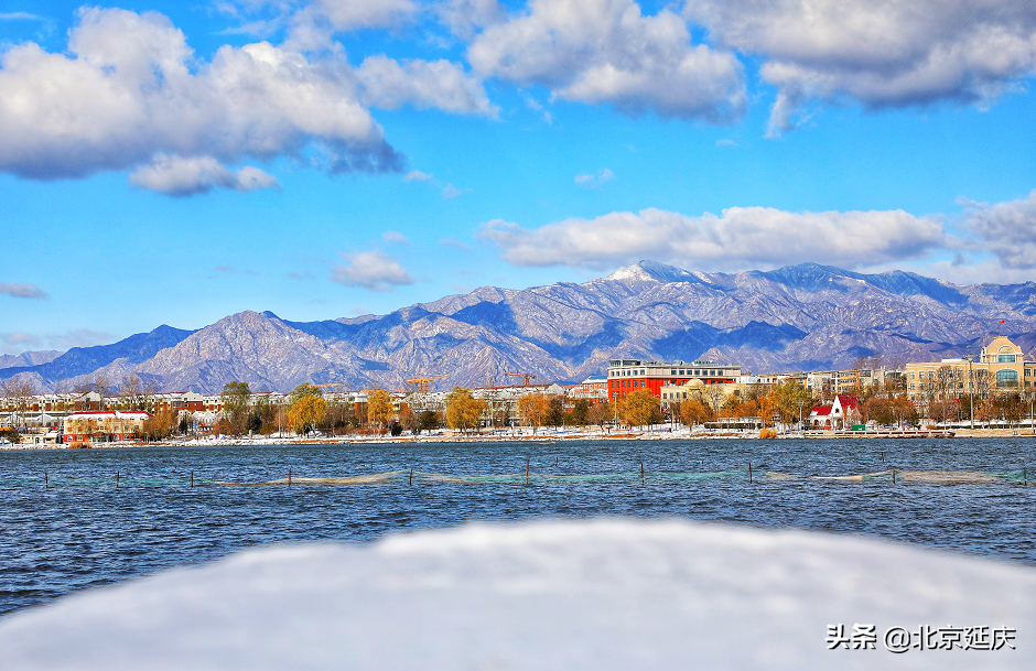 美图来了！最美冬奥城雪后蓝天依旧 诗情画意动人心魄~