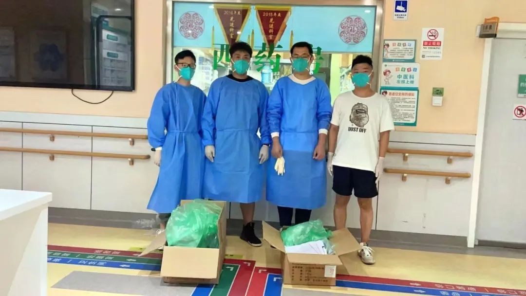 “小黄花”送药团队，谢谢你们！