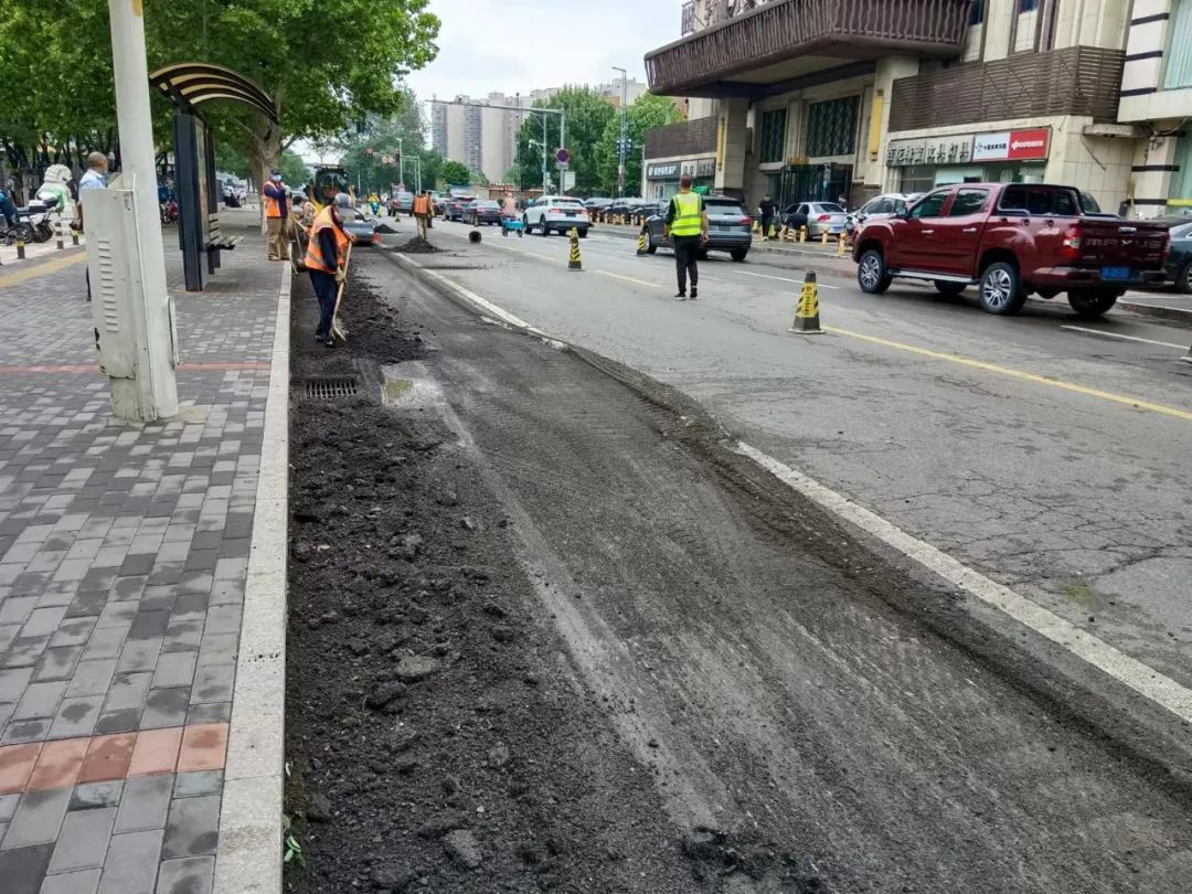 顺义这条路“焕然一新”