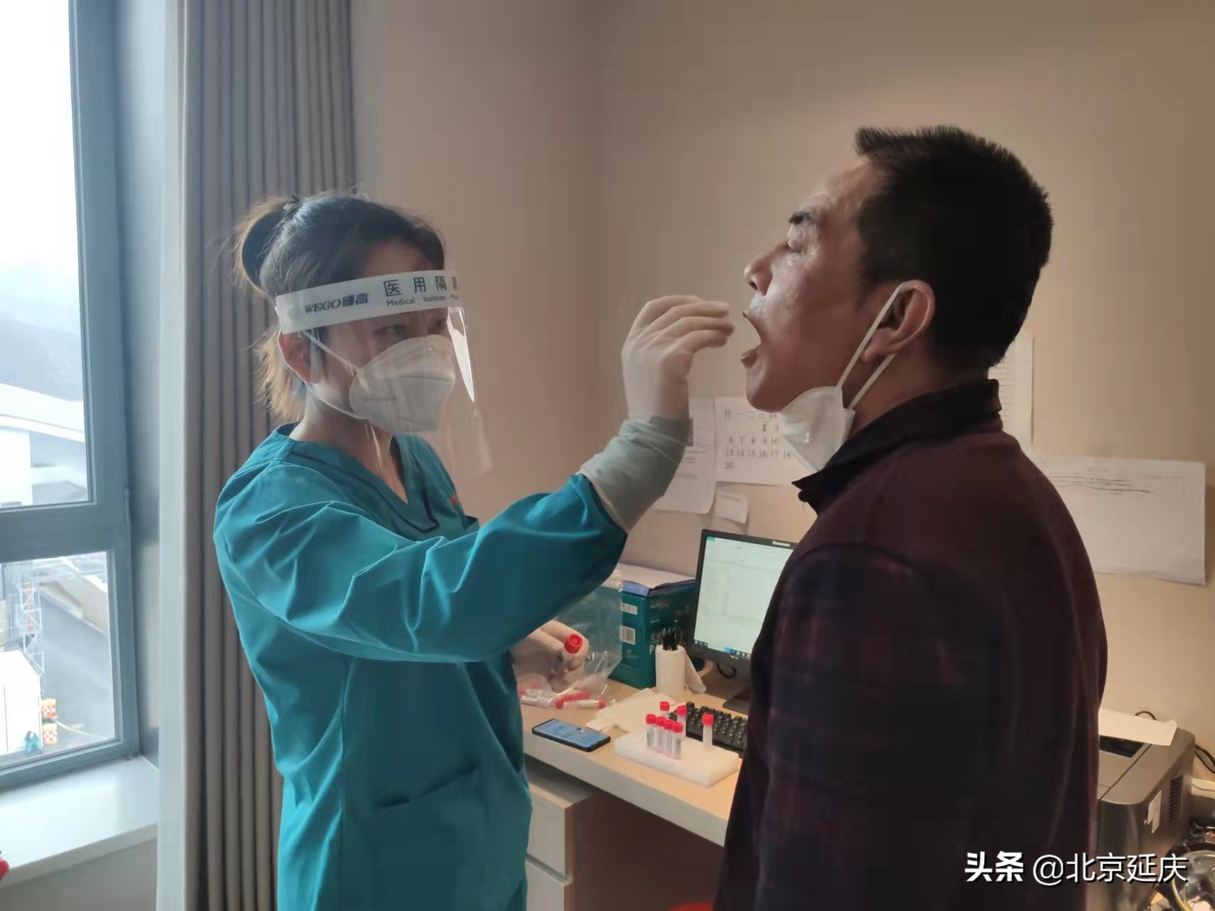 延庆：坚守岗位优服务 党旗飘扬护冬奥！